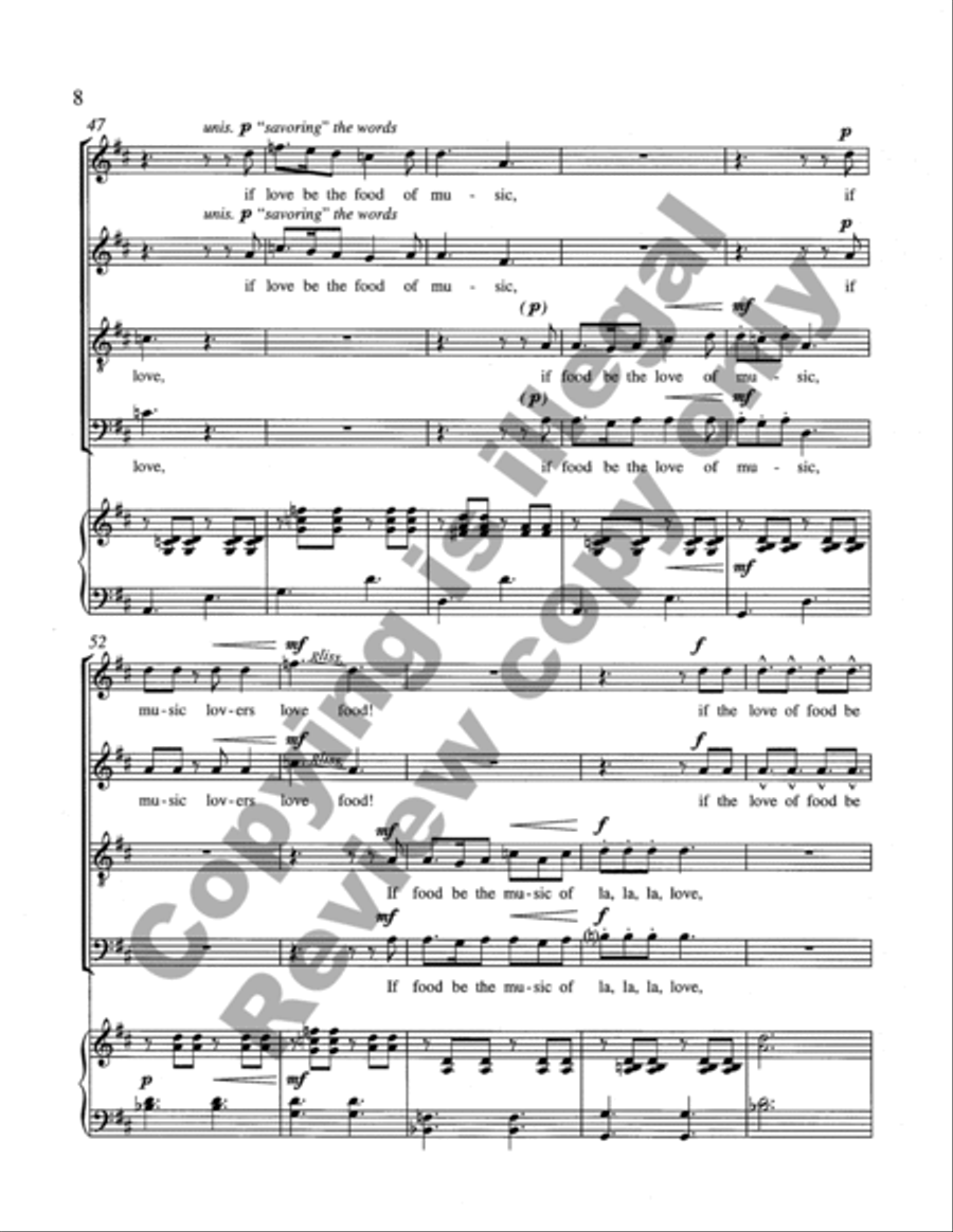 Sing On! Sing On! Divisi scores gallery preview page 16