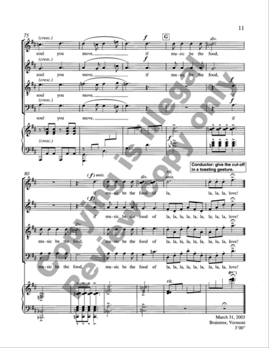 Sing On! Sing On! Divisi scores gallery preview page 19