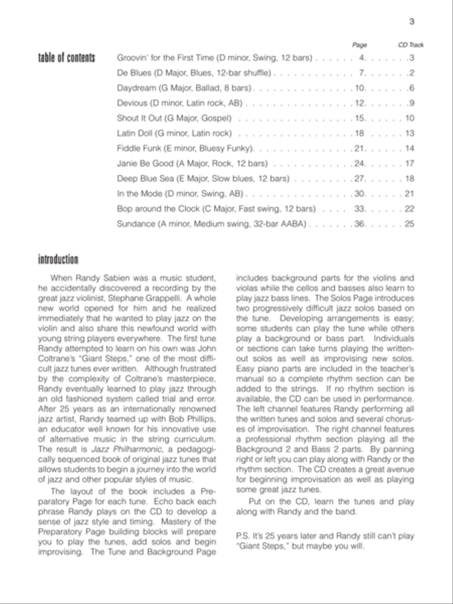 Jazz Philharmonic String Orchestra scores gallery preview page 2
