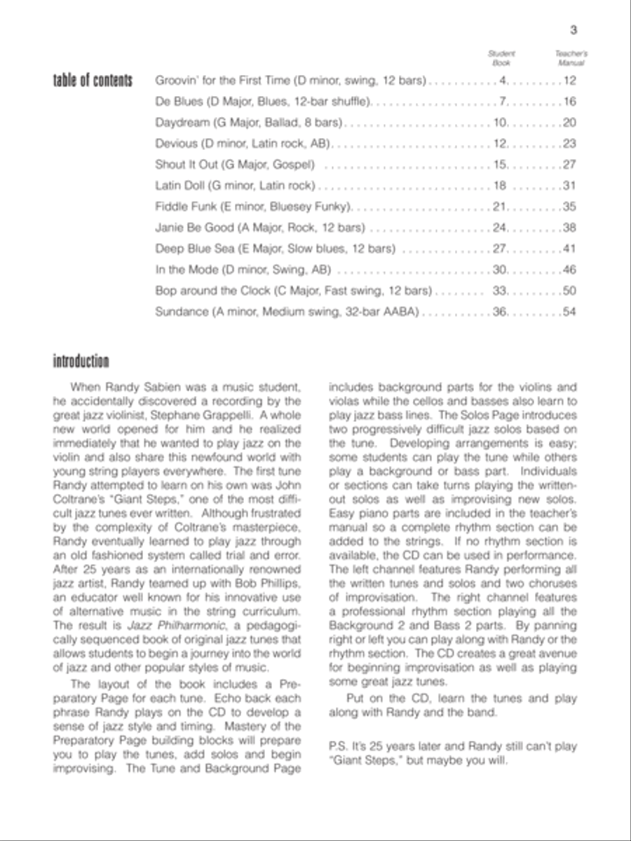 Jazz Philharmonic String Orchestra scores gallery preview page 2