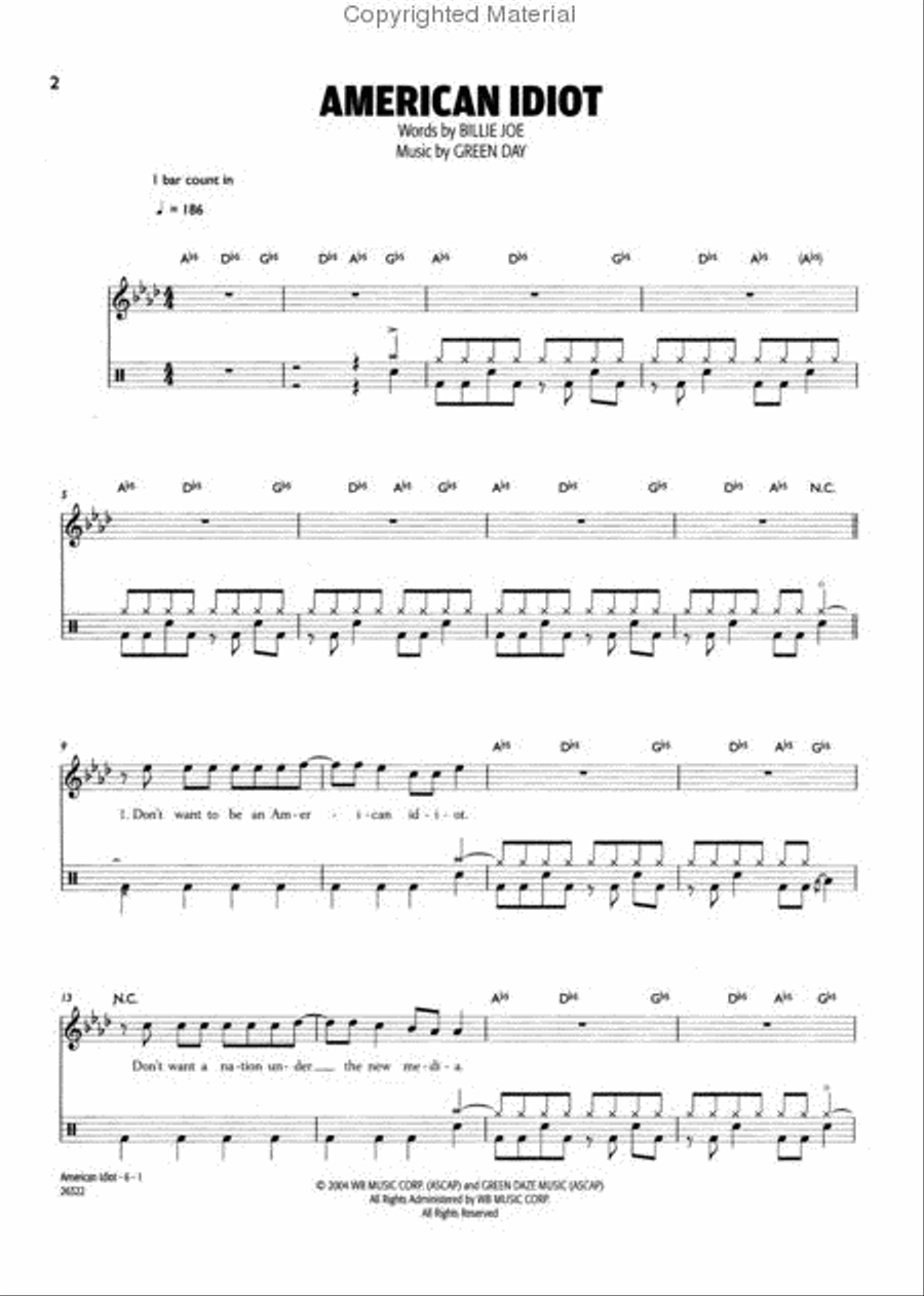 Green Day - Ultimate Drum Play-Along