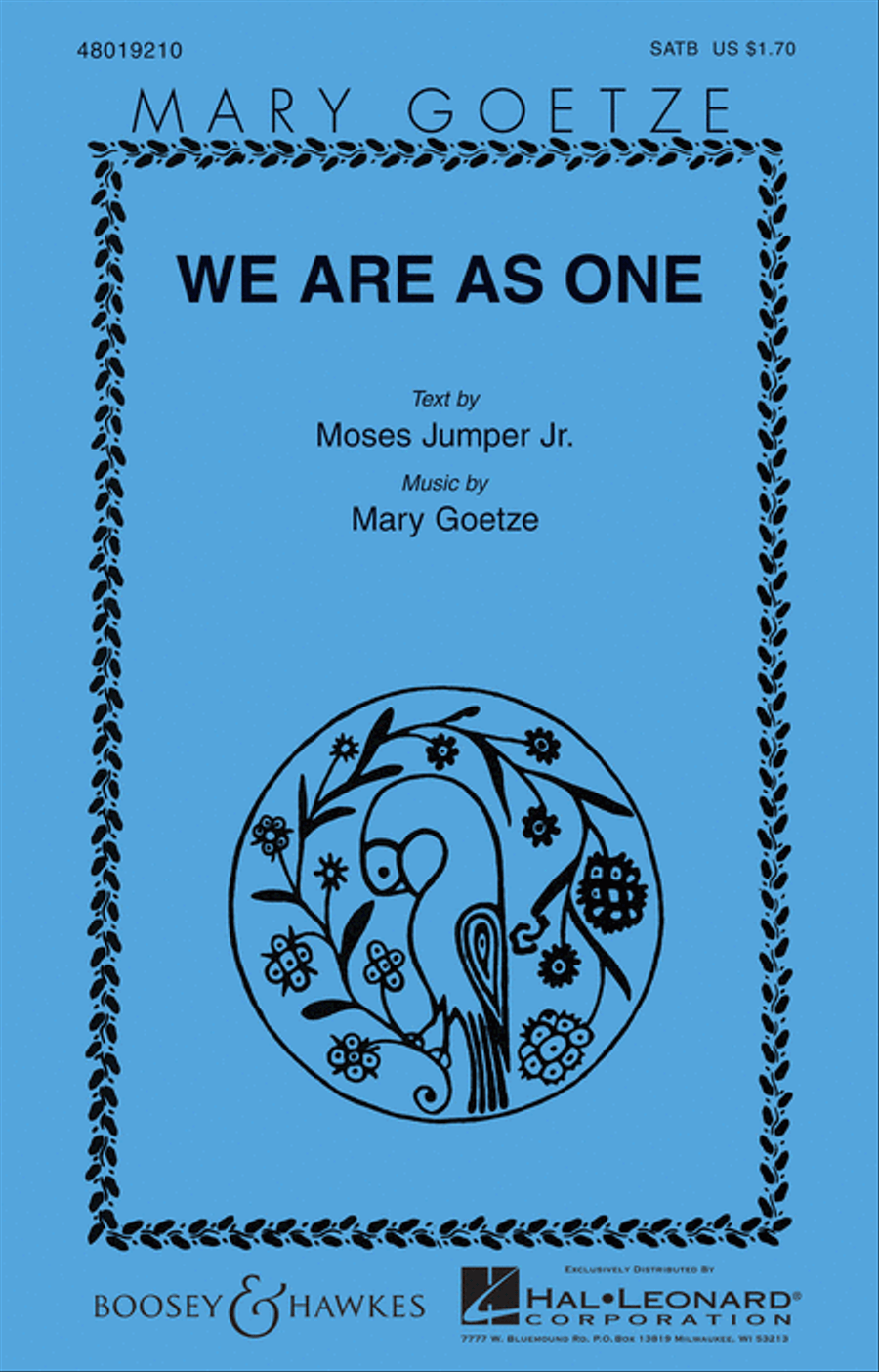 We Are as One We Are as One 4-Part scores gallery preview page 1