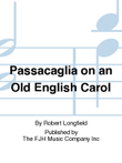 Passacaglia on an Old English Carol