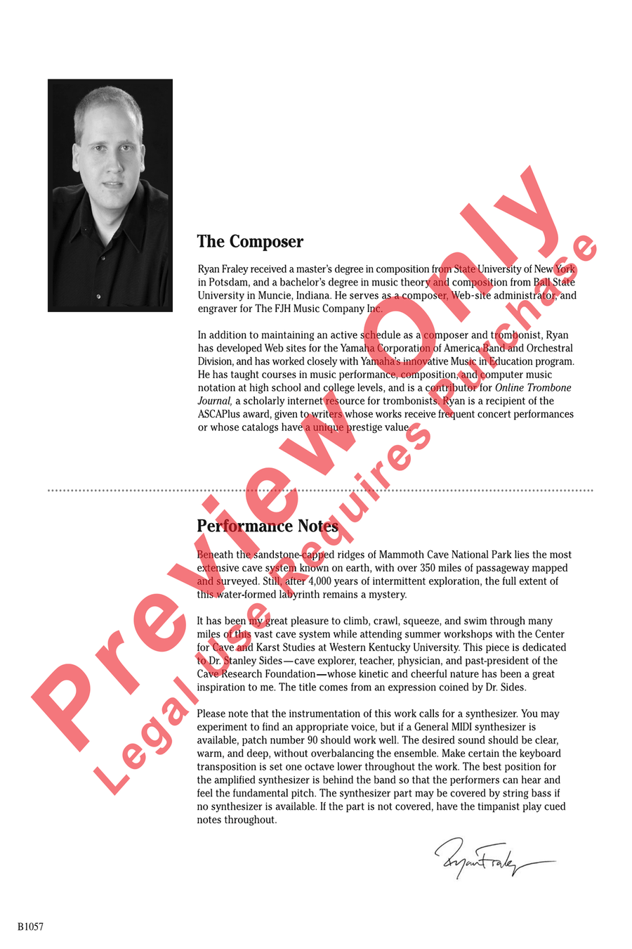 The Darkness is Always Soft Concert Band scores gallery preview page 2