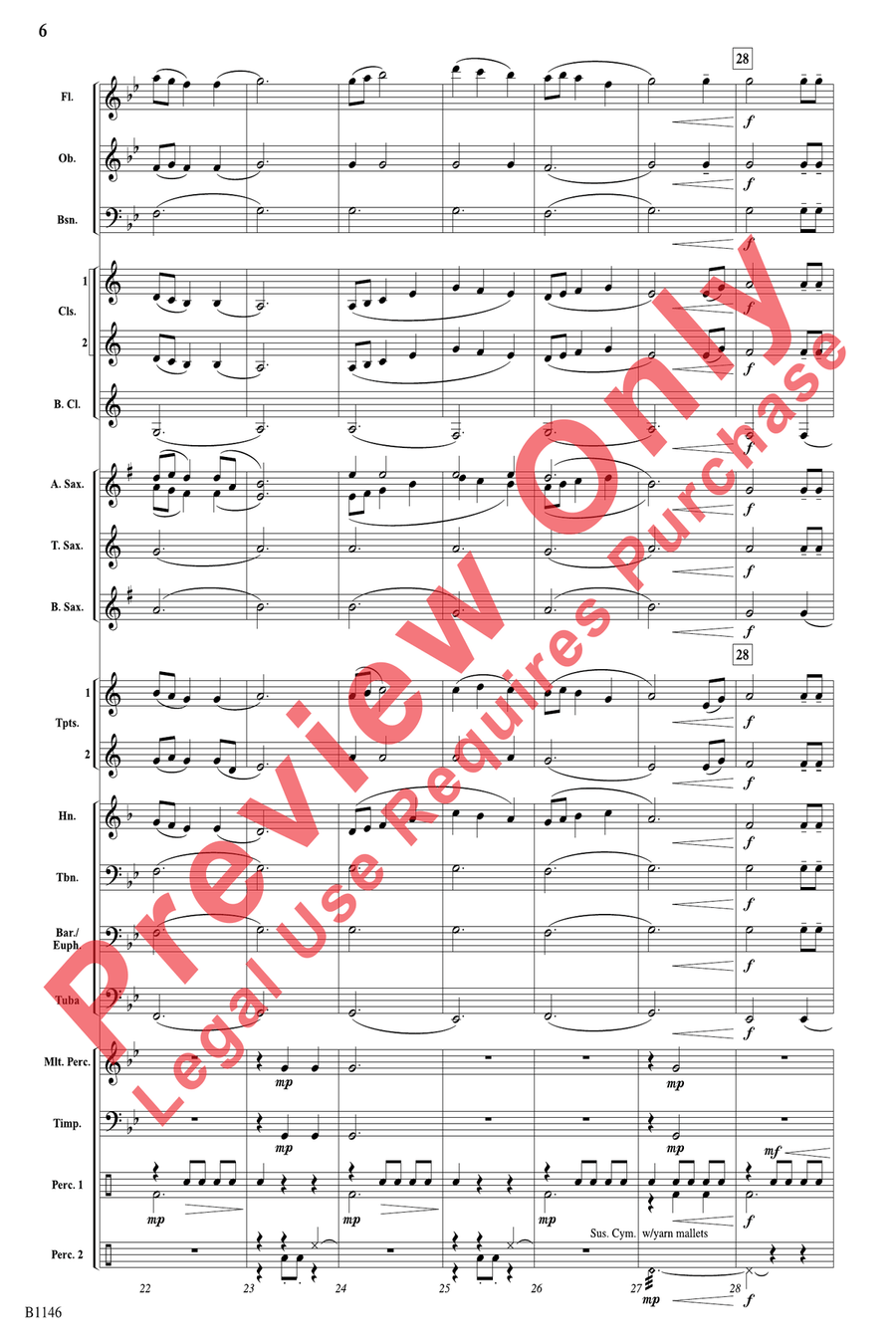 In Quest of Uluru In Quest of Uluru Concert Band scores gallery preview page 6