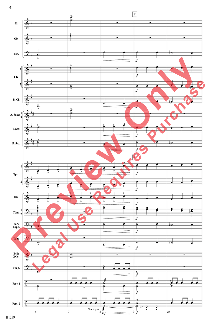 Images of Ireland by Brian Balmages Concert Band - Sheet Music page 5