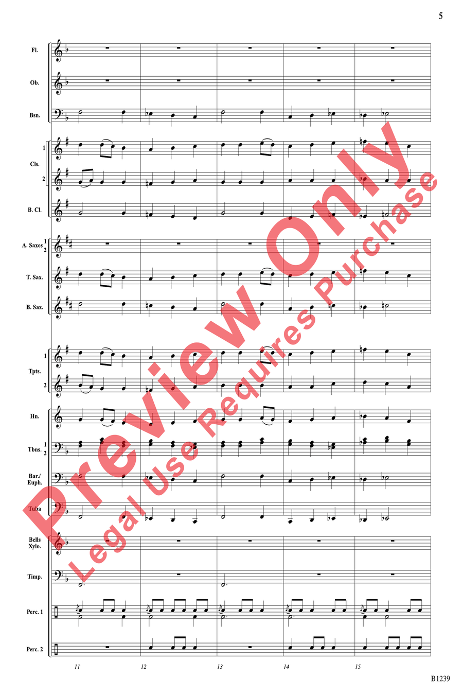 Images of Ireland by Brian Balmages Concert Band - Sheet Music page 6