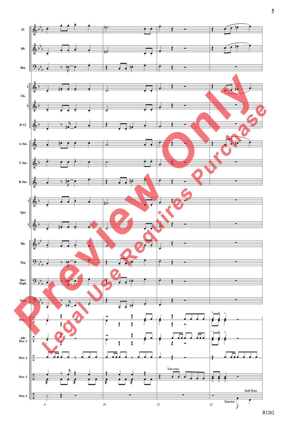 Funtango Funtango Concert Band scores gallery preview page 5