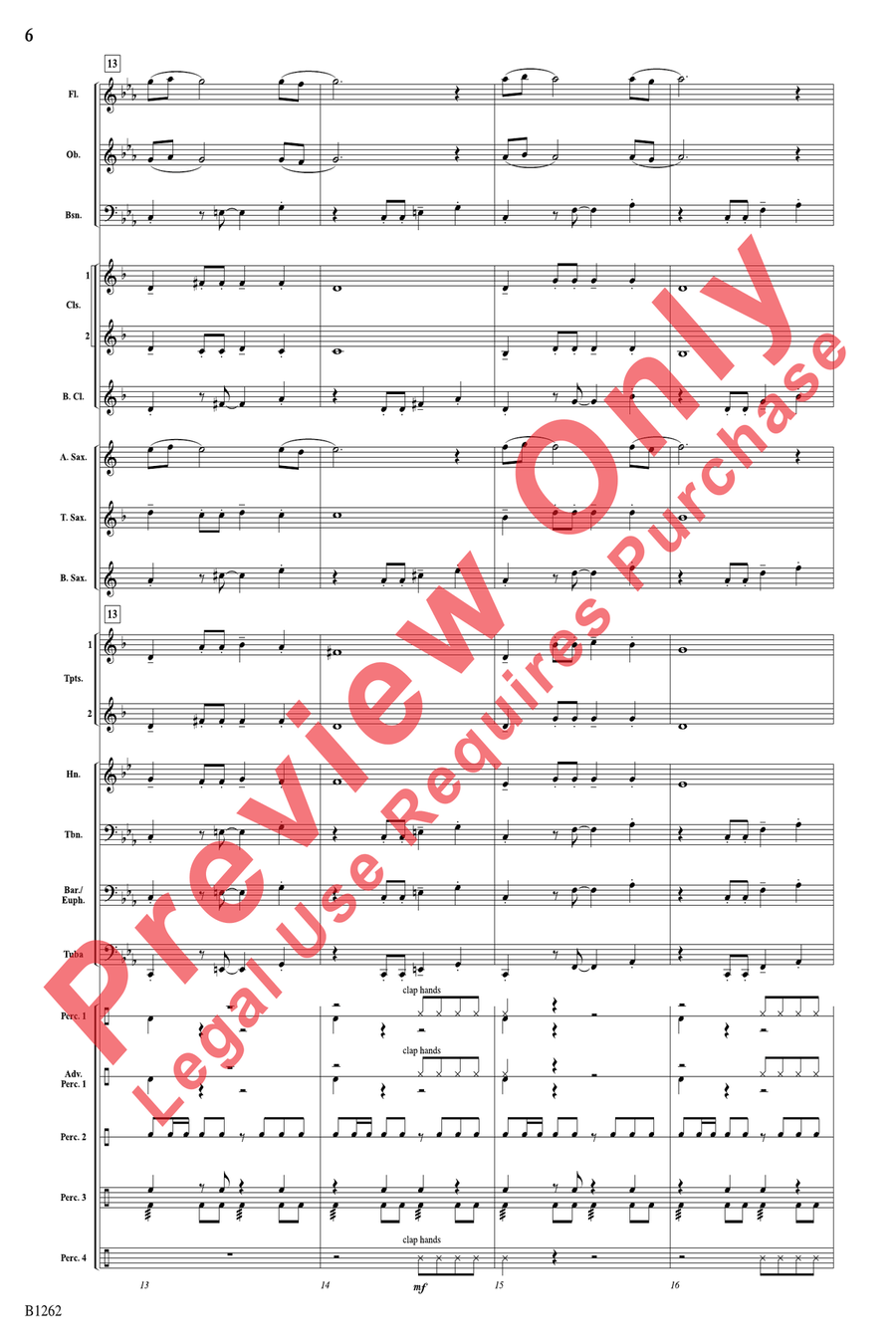 Funtango Funtango Concert Band scores gallery preview page 6