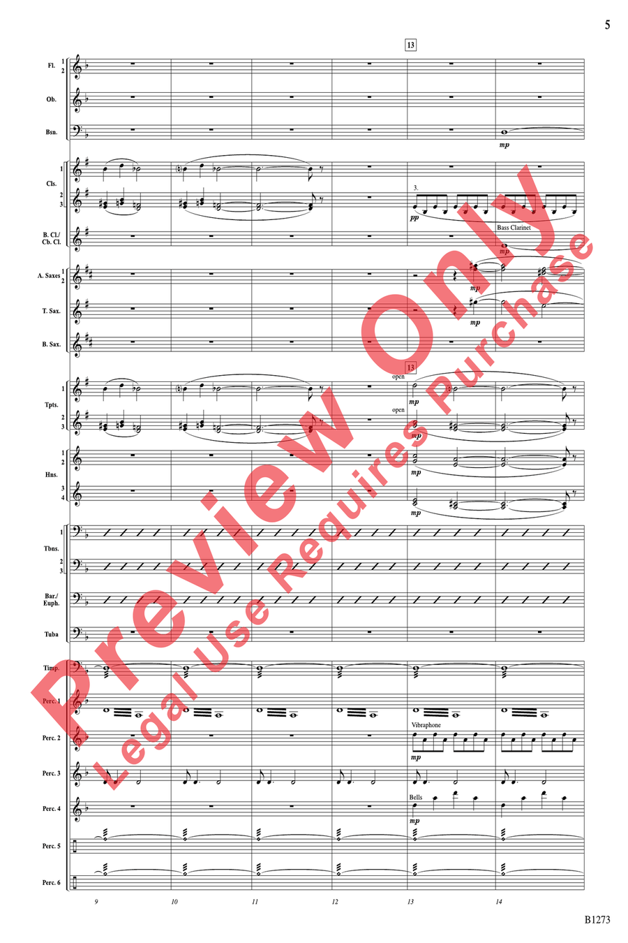 New Dawn New Dawn Concert Band scores gallery preview page 5