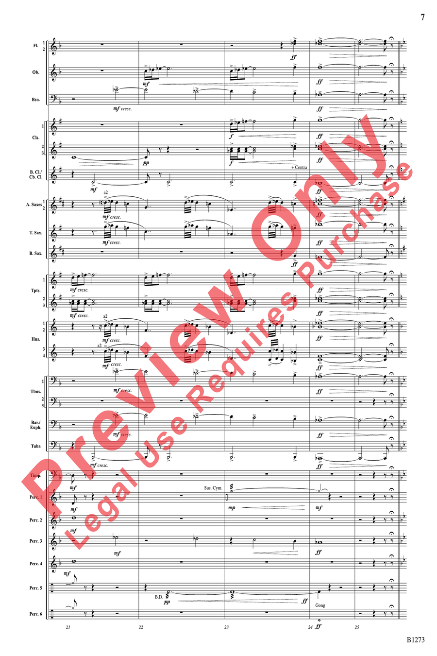 New Dawn New Dawn Concert Band scores gallery preview page 7
