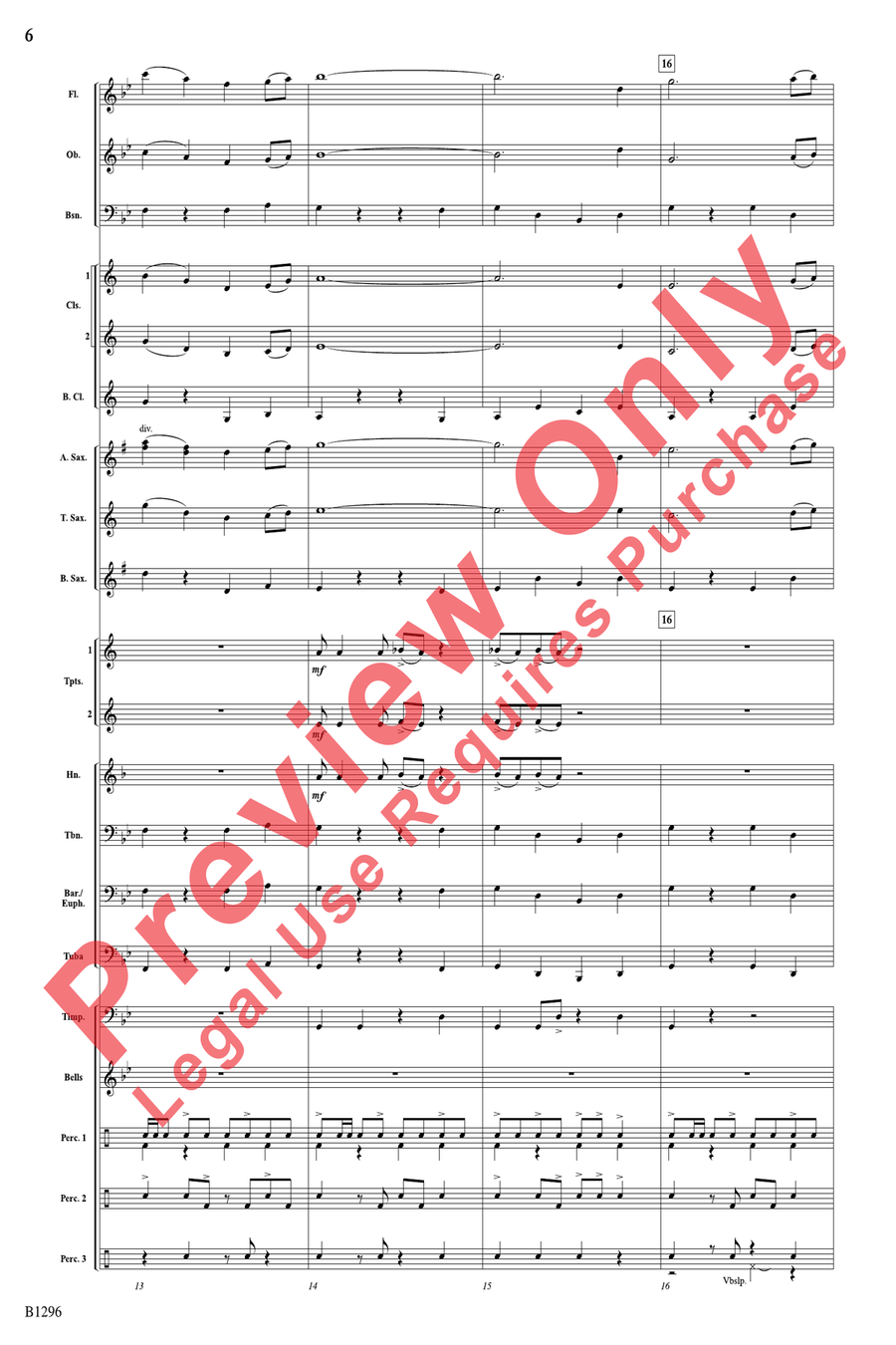 Kamehameha Kamehameha Concert Band scores gallery preview page 6