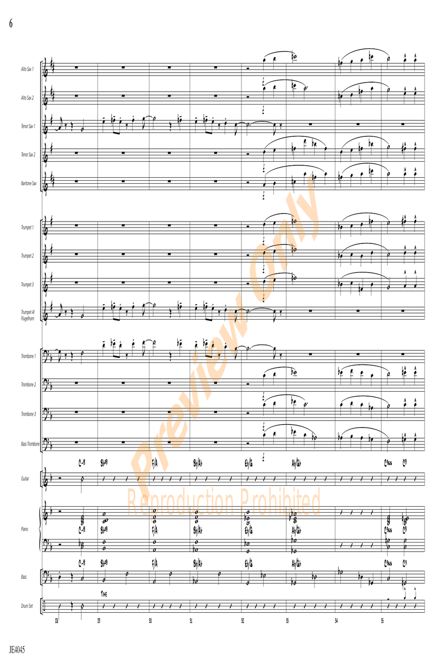 Luck of the Irish Luck of the Irish Jazz Ensemble scores gallery preview page 6