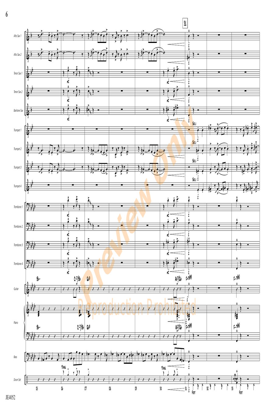This Is It! This Is It! Jazz Ensemble scores gallery preview page 6