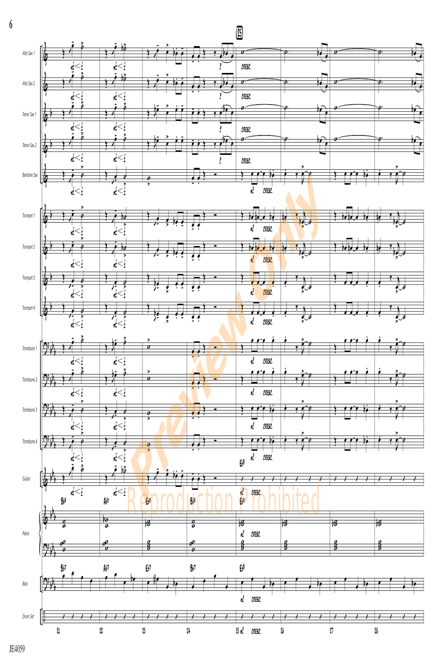 Steam Shuffle Steam Shuffle Jazz Ensemble scores gallery preview page 4