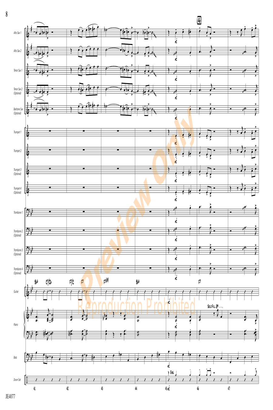 Katy-Did Katy-Did Jazz Ensemble scores gallery preview page 6