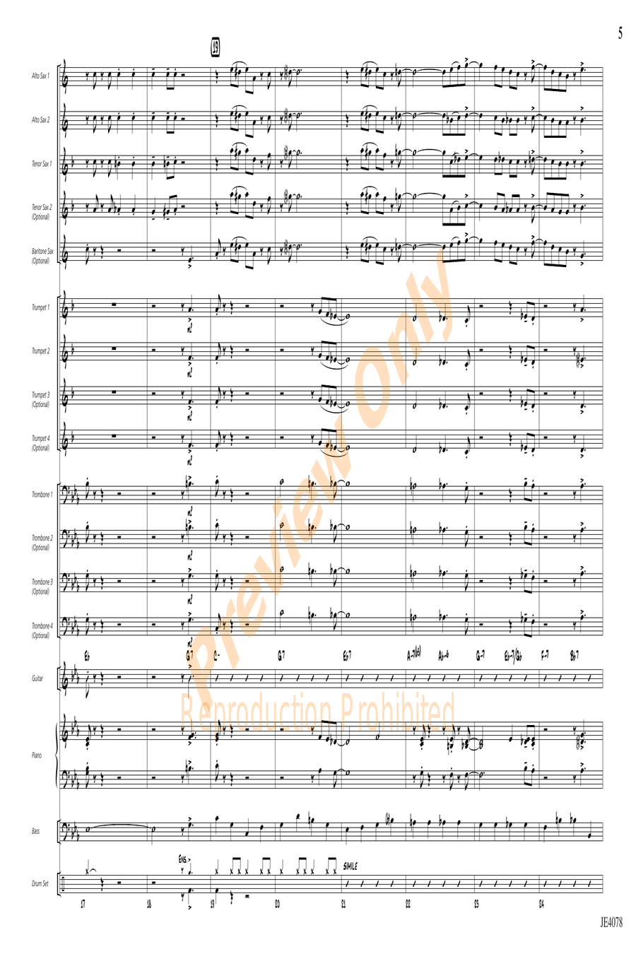 It's All About You It's All About You Jazz Ensemble scores gallery preview page 5