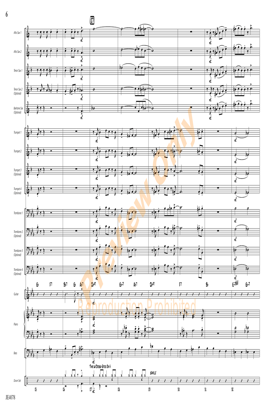 It's All About You It's All About You Jazz Ensemble scores gallery preview page 6