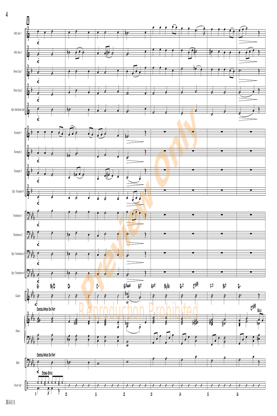 Remember When Remember When Jazz Ensemble scores gallery preview page 4