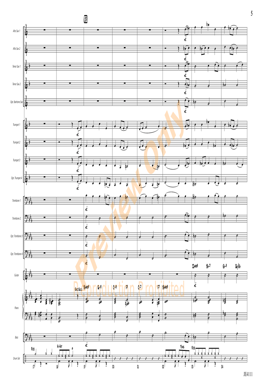 Remember When Remember When Jazz Ensemble scores gallery preview page 5