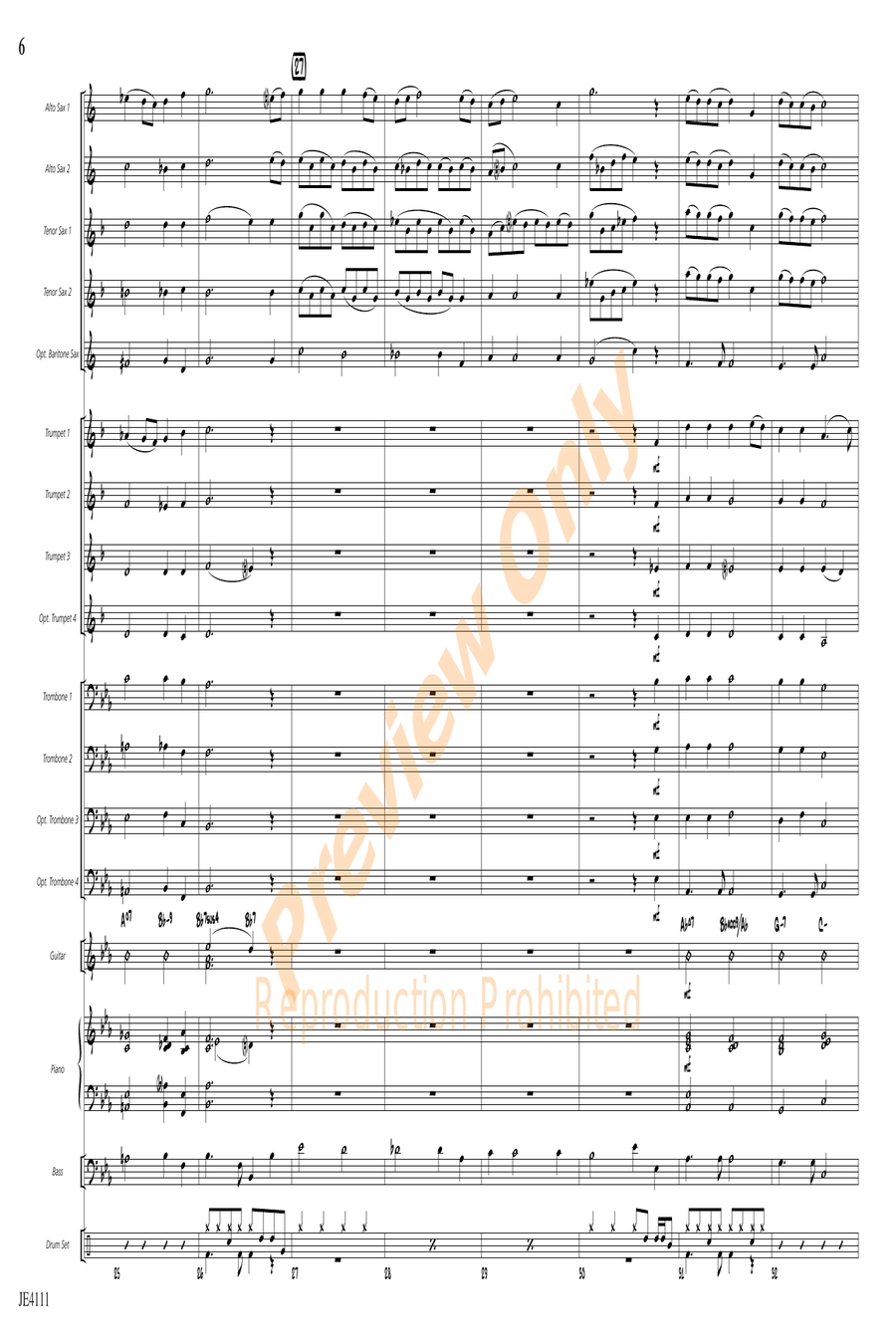 Remember When Remember When Jazz Ensemble scores gallery preview page 6