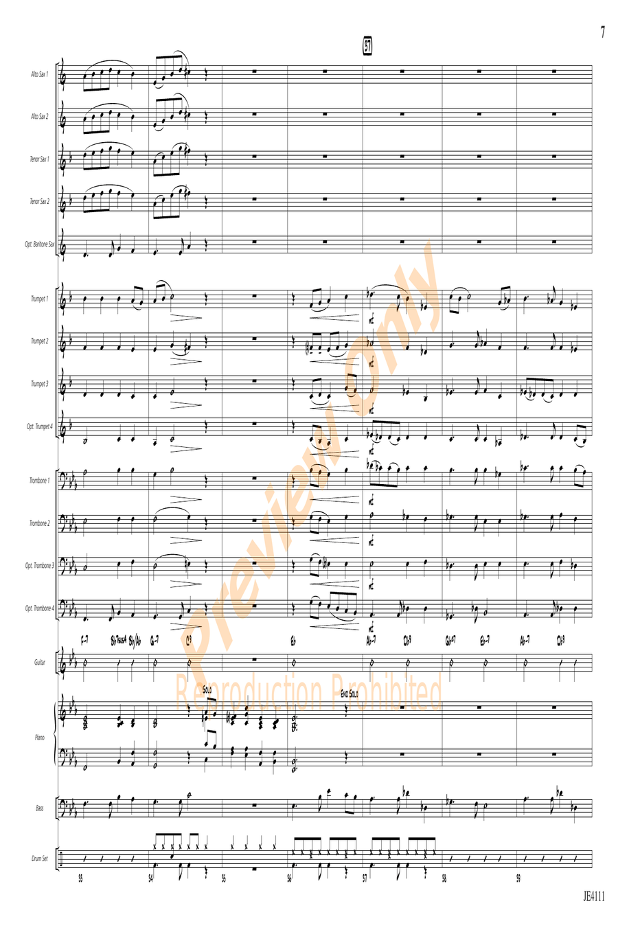 Remember When Remember When Jazz Ensemble scores gallery preview page 7