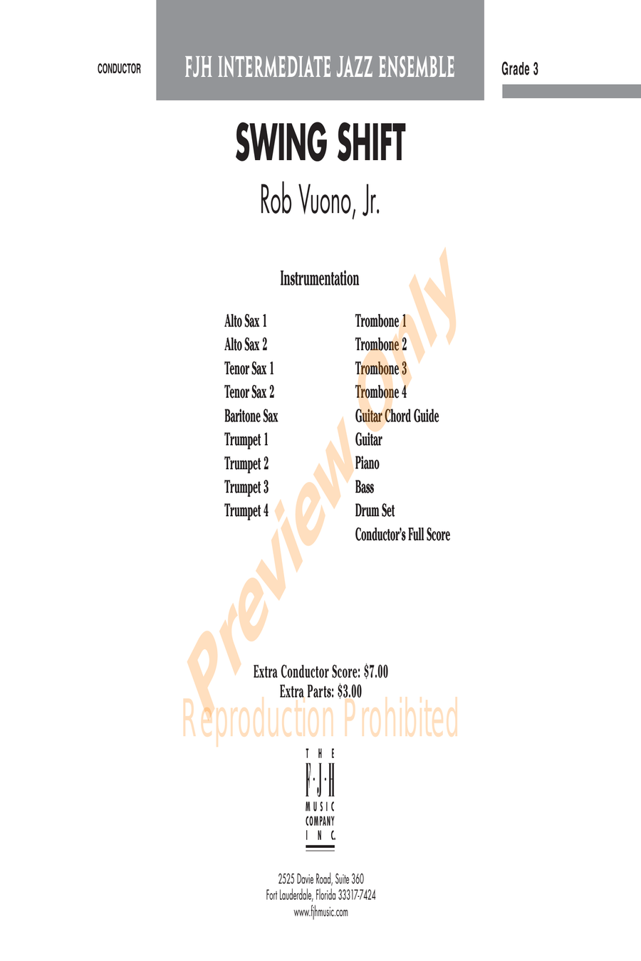 Swing Shift Swing Shift Jazz Ensemble scores gallery preview page 2