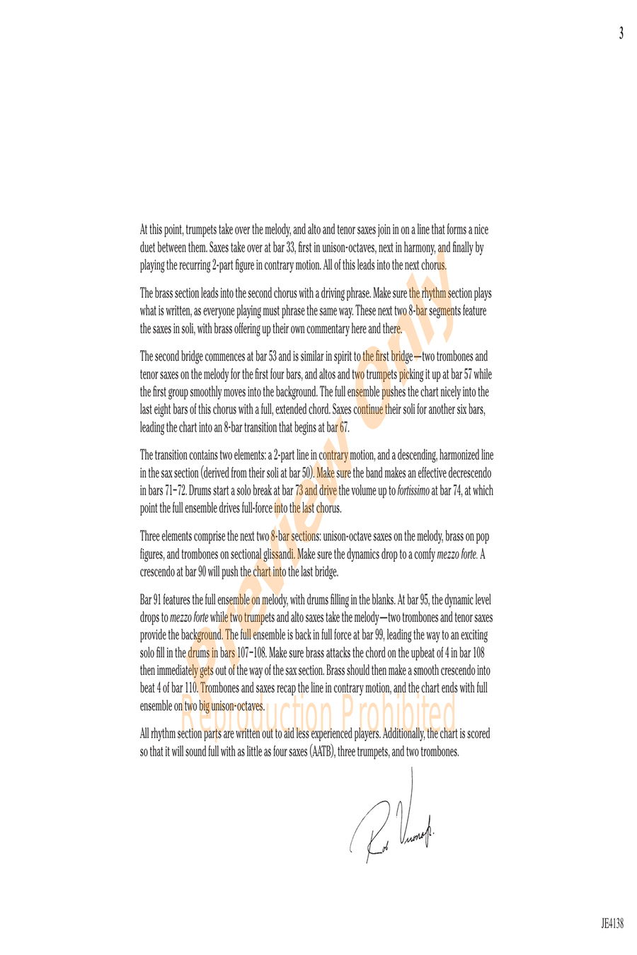 In the Swing of Things In the Swing of Things Jazz Ensemble scores gallery preview page 3