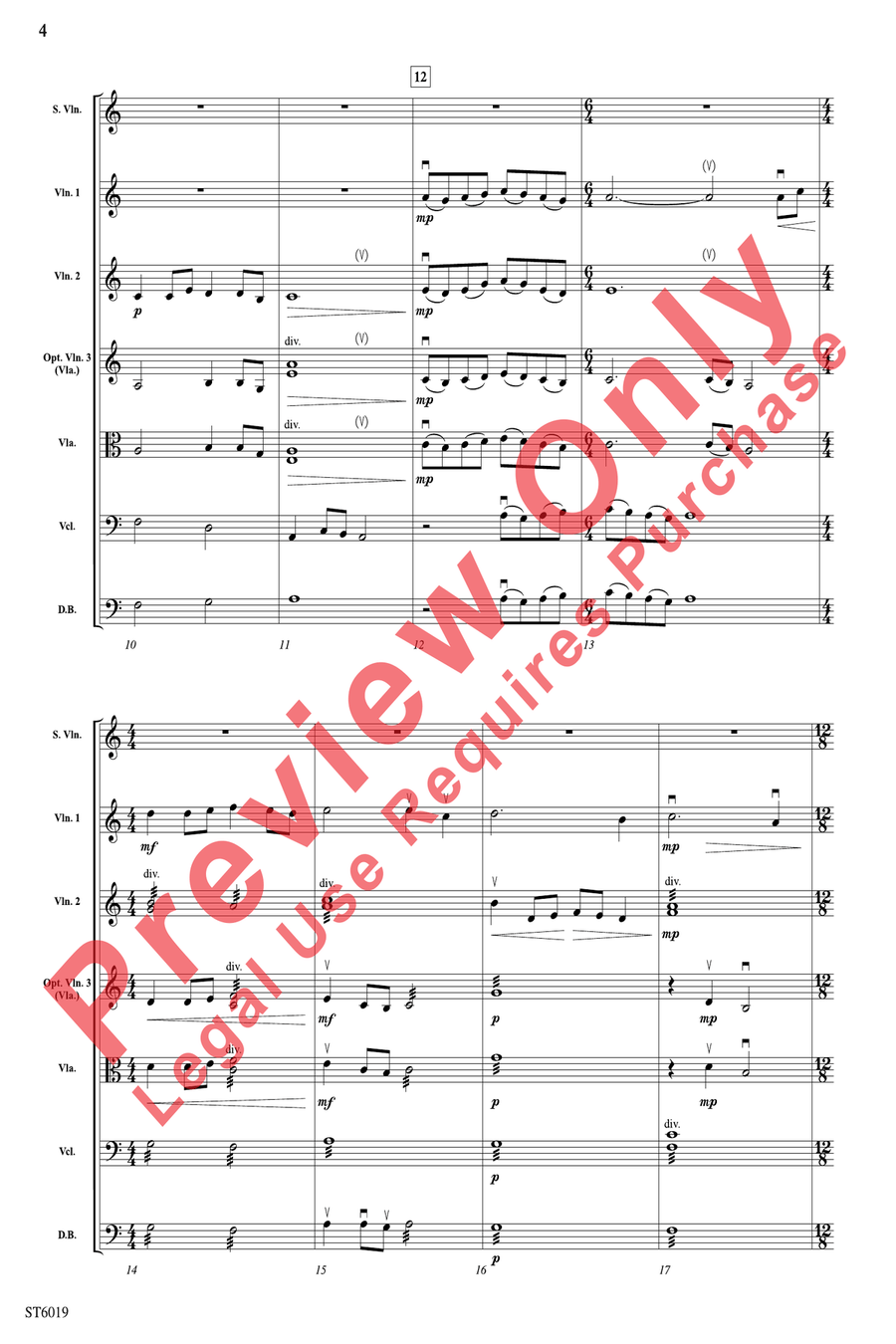 Celtic Roots Celtic Roots String Orchestra scores gallery preview page 4