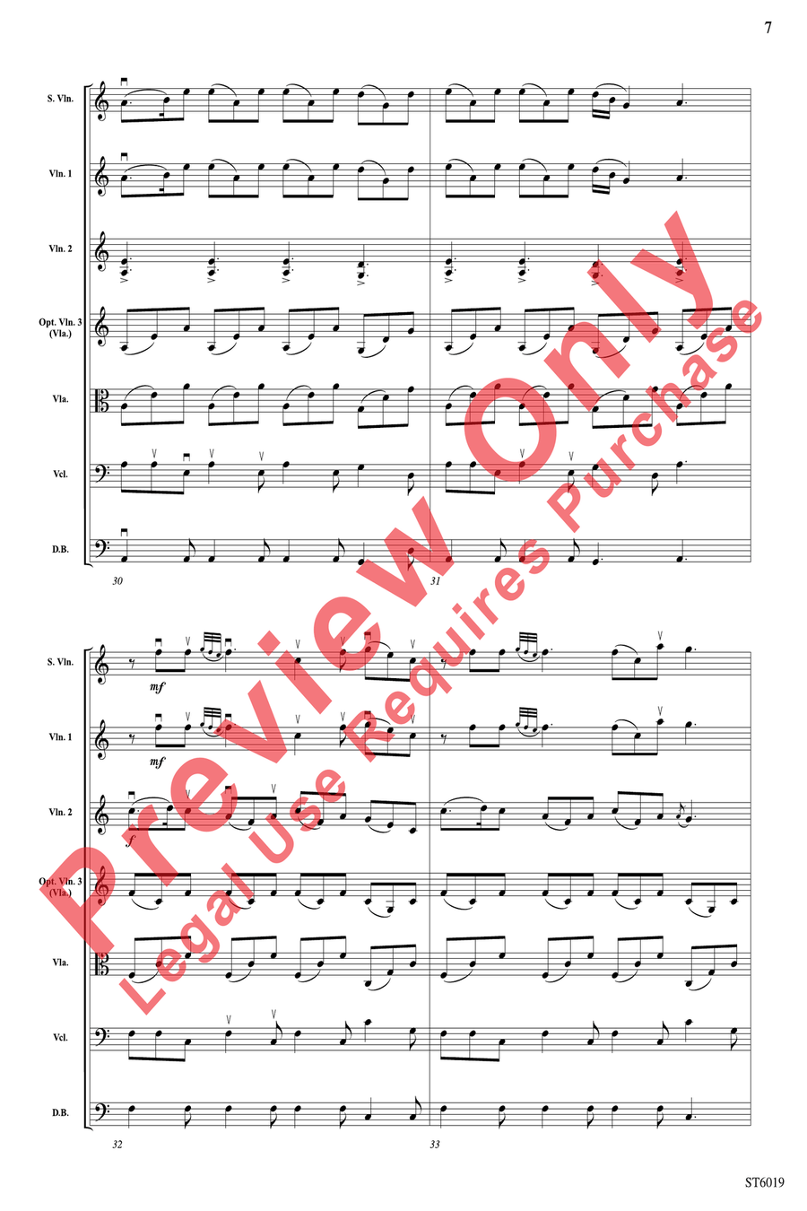 Celtic Roots Celtic Roots String Orchestra scores gallery preview page 7