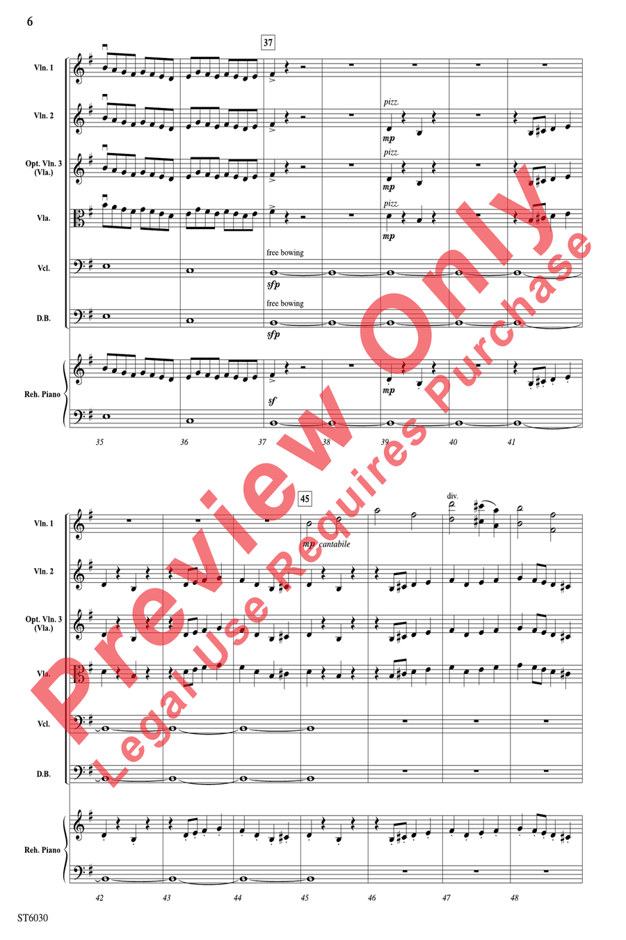 Danse Infernale Danse Infernale String Orchestra scores gallery preview page 6