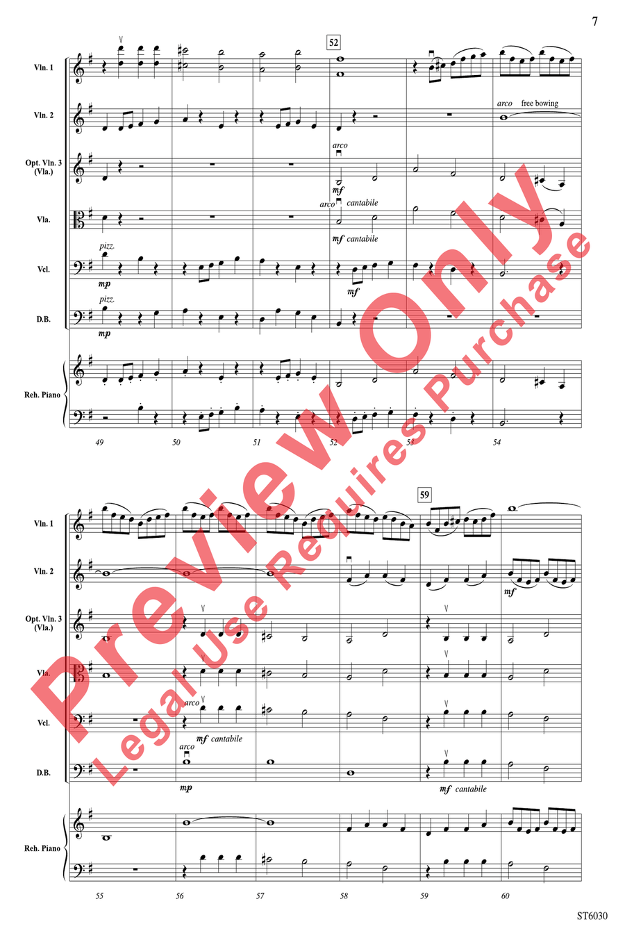 Danse Infernale Danse Infernale String Orchestra scores gallery preview page 7
