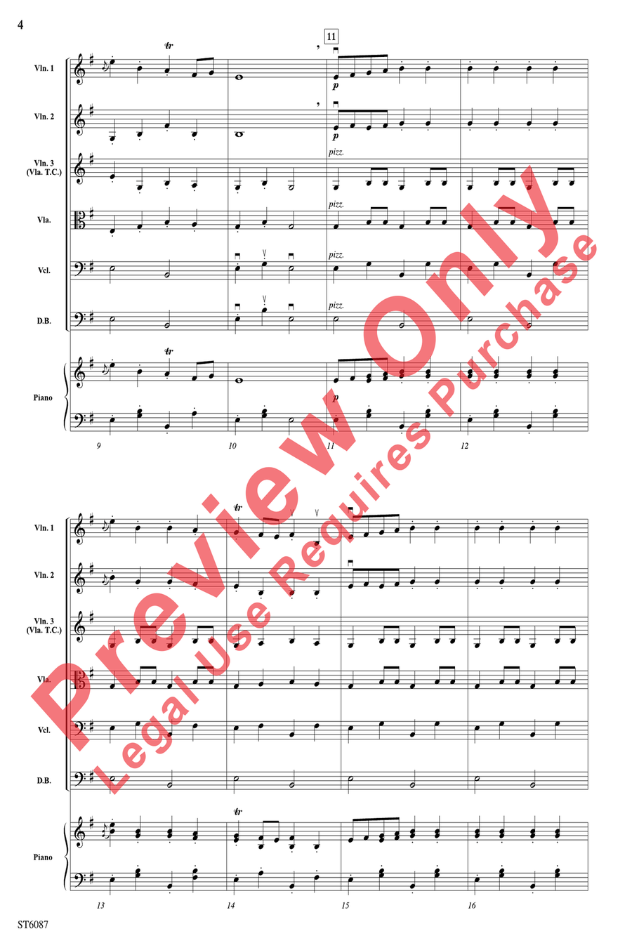 A Gypsy Tale A Gypsy Tale String Orchestra scores gallery preview page 4