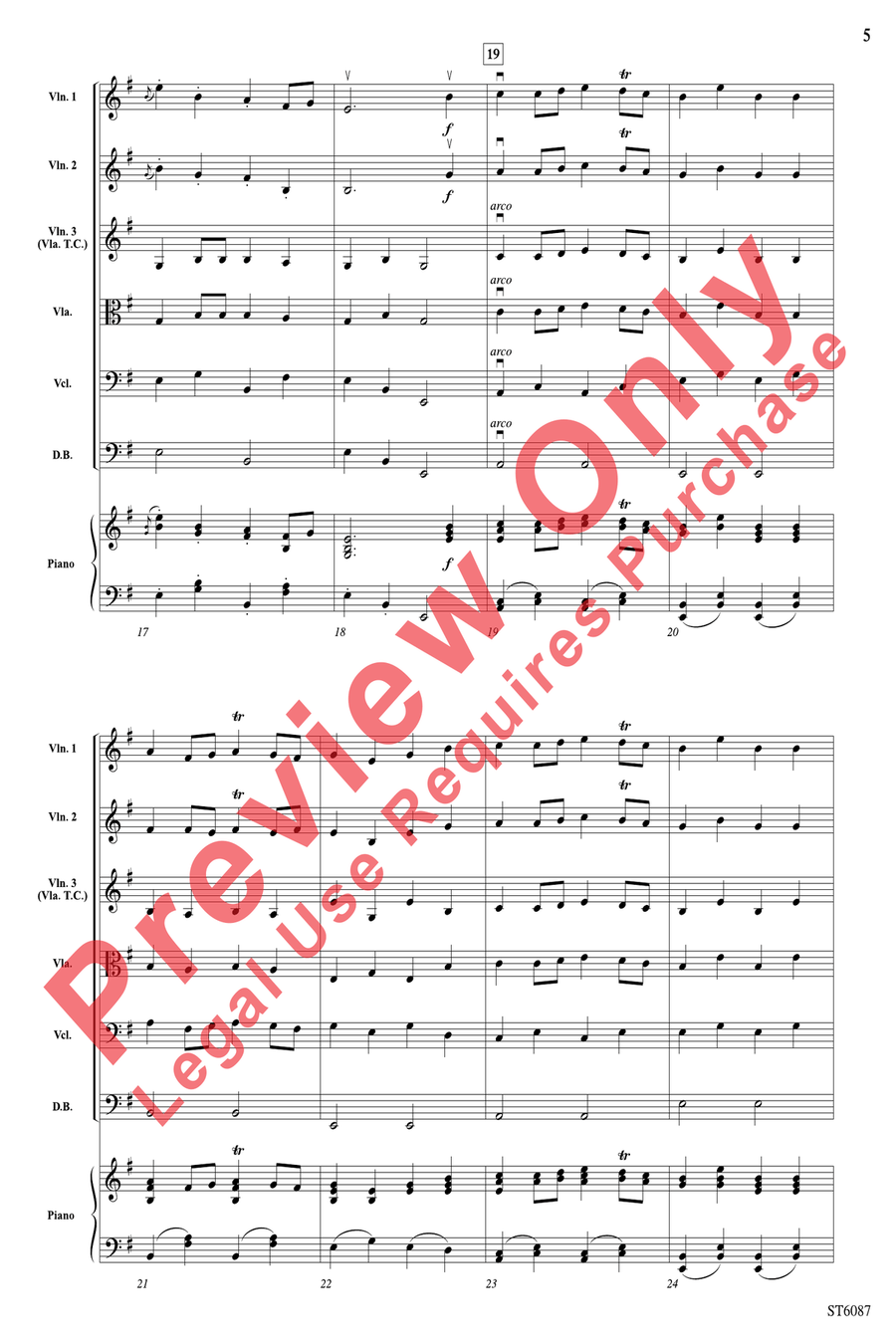 A Gypsy Tale A Gypsy Tale String Orchestra scores gallery preview page 5