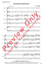Bavarian Rhapsody String Orchestra scores gallery preview page 3