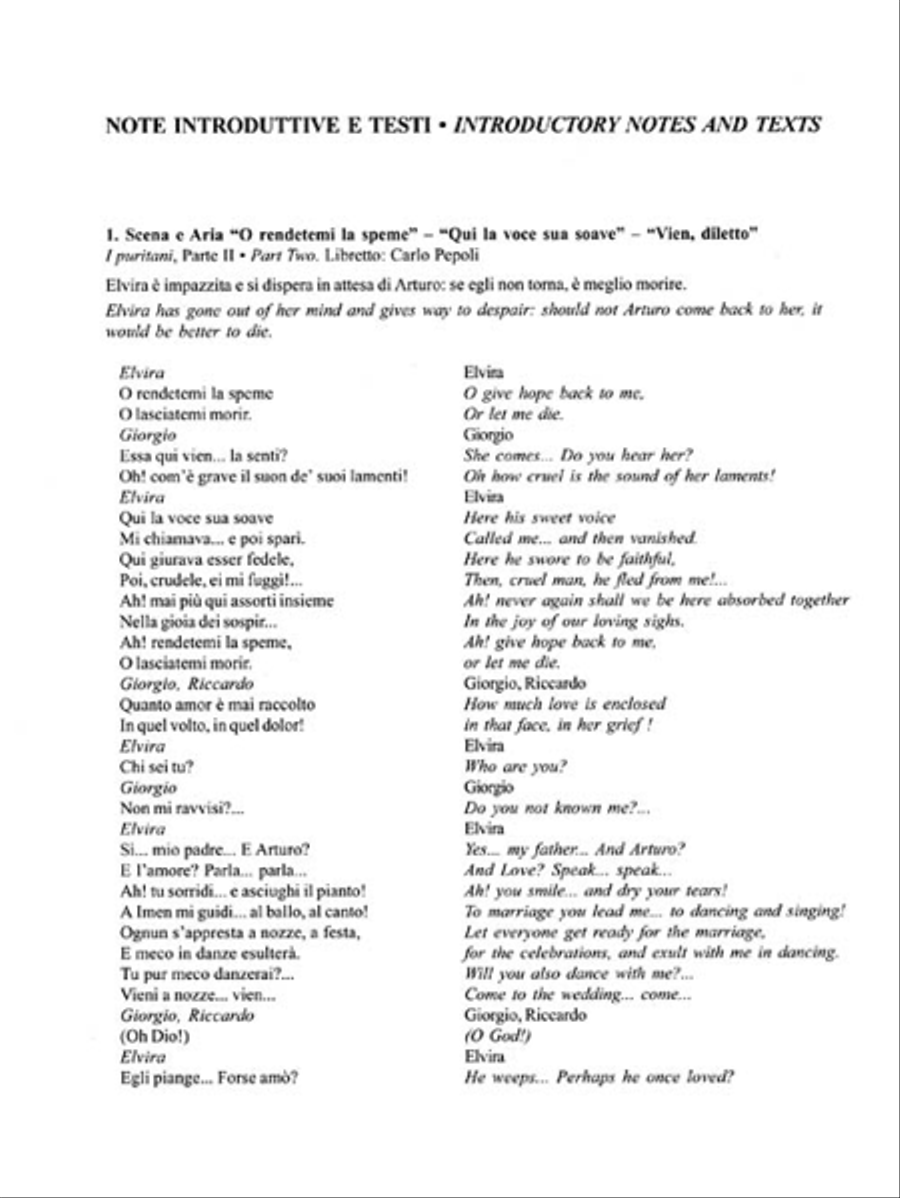 Bellini Arias for Soprano Voice Solo scores gallery preview page 5