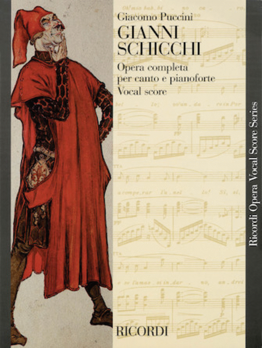 Gianni Schicchi Gianni Schicchi Voice scores gallery preview page 1