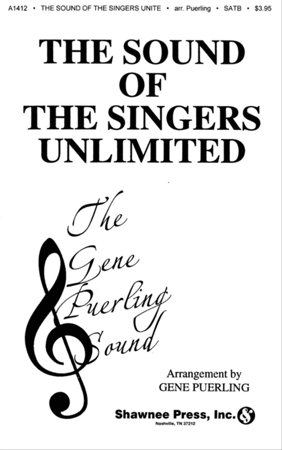 The Sound of the Singers Unlimited 4-Part scores gallery preview page 1