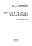 Two Songs for English Horn and Strings