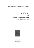 Choral et 2 Variations mini preview