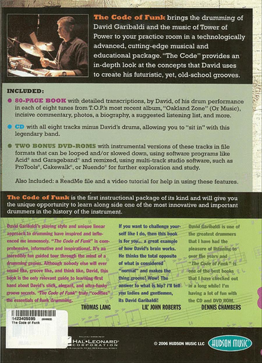 The Code of Funk Drum Set scores gallery preview page 2