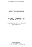 Nunc Dimittis