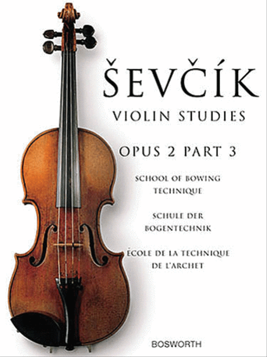 Sevcik Violin Studies – Opus 2, Part 3 Violin scores gallery preview page 1