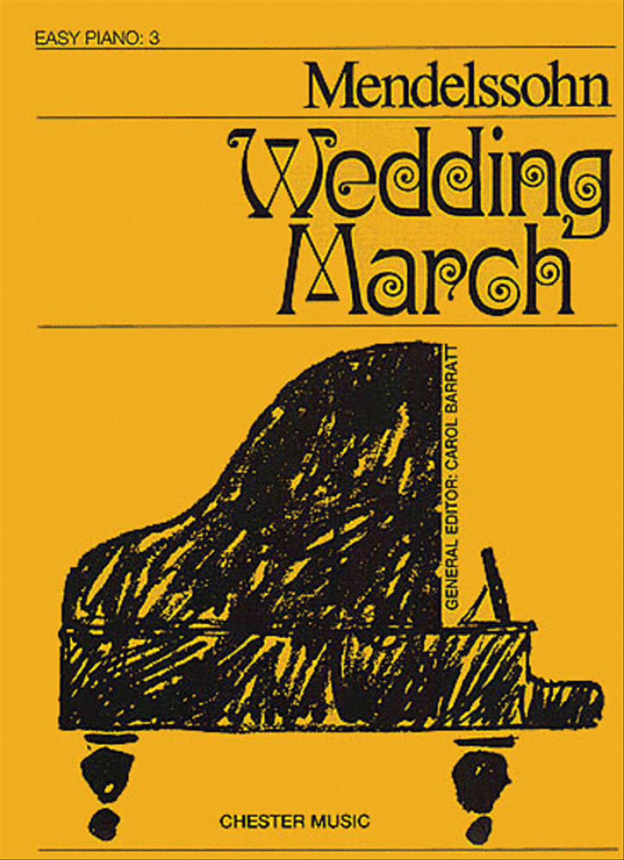 Felix Mendelssohn: Wedding March (Easy Piano) Easy Piano scores gallery preview page 1