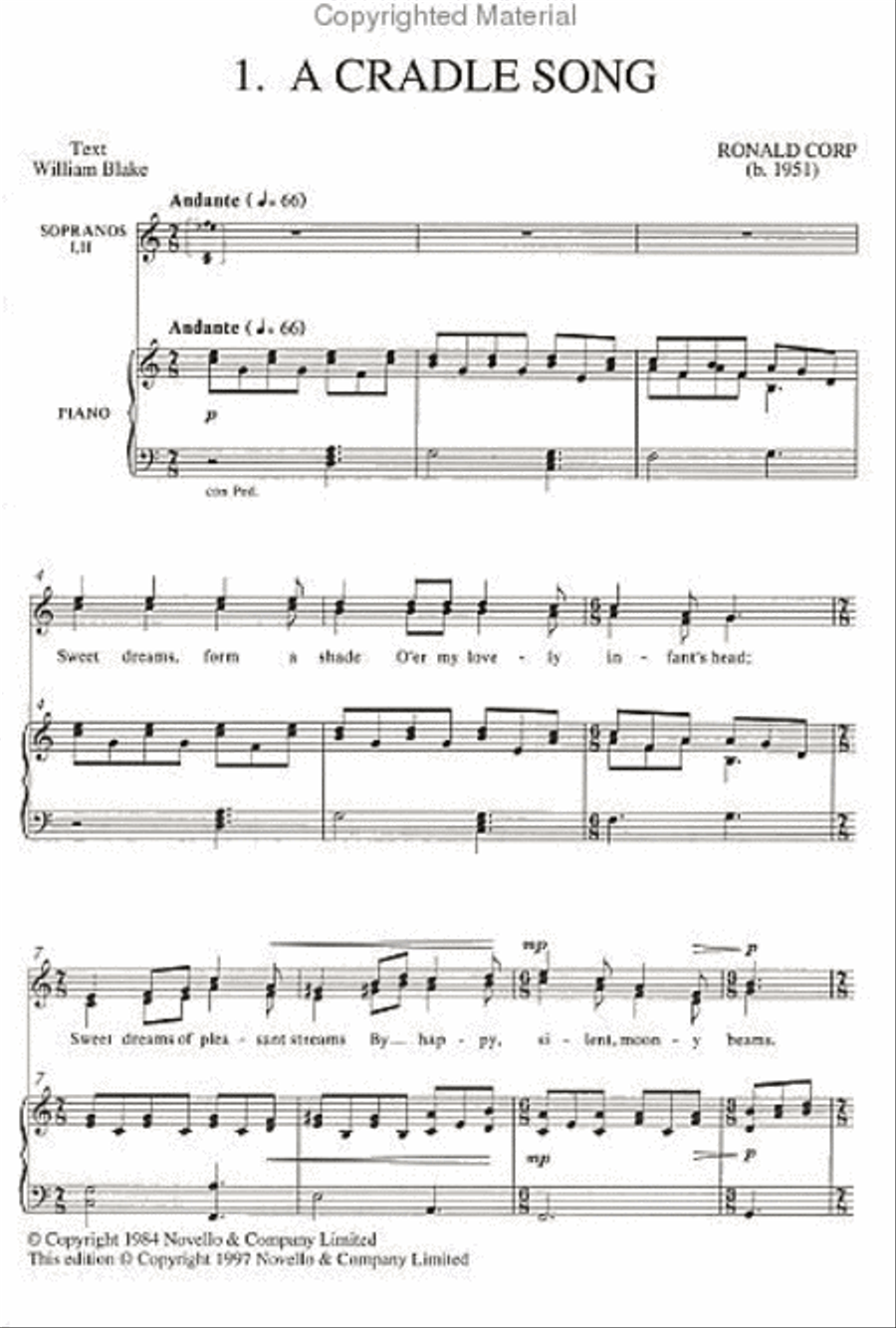 High Praise – A Book of Anthems for Upper-Voice Choirs SA scores gallery preview page 2