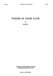 Insanae Et Vanae Curae