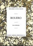 Eduardo Sainz De La Maza: Bolero