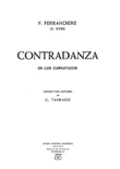 Ferandiere Contradanza (tarrago) Guitar