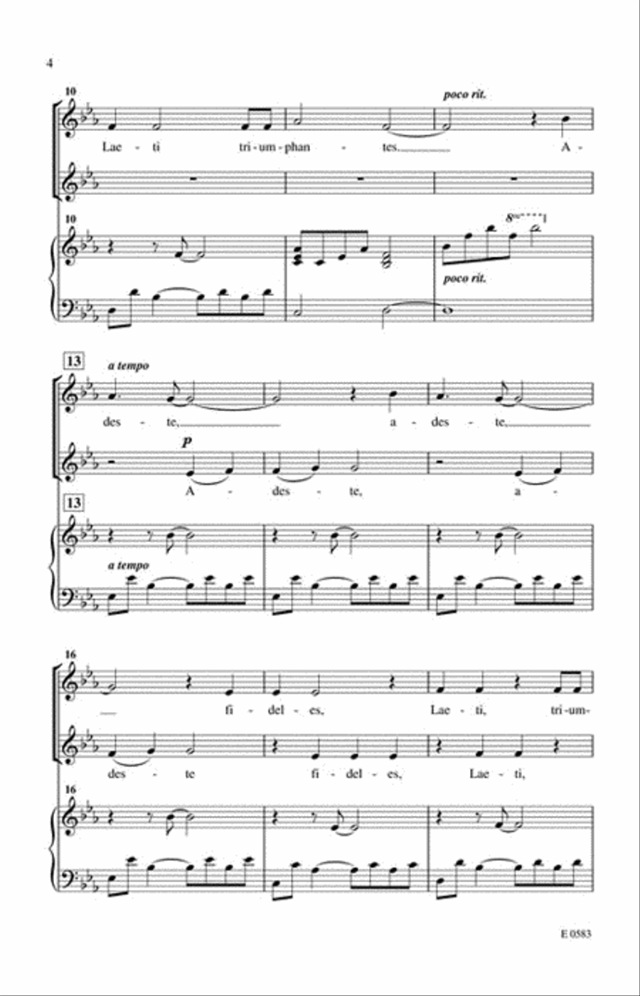 Adeste Fideles 2-part Adeste Fideles 2-part 2-Part scores gallery preview page 3