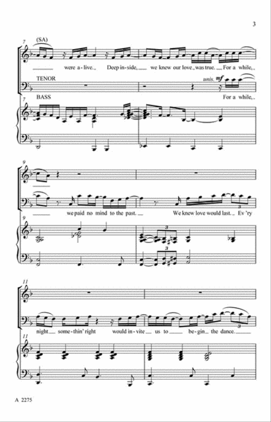 After the Love Has Gone After the Love Has Gone 4-Part scores gallery preview page 3